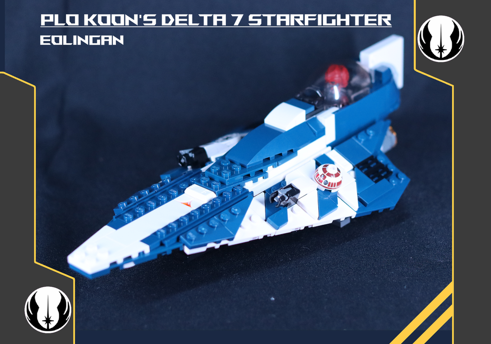 Lego Plo Koon's Delta 7 Starfighter