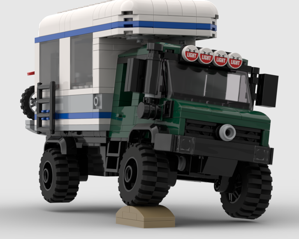 Lego Dual Cab UniMog Camper