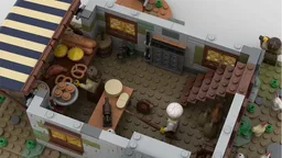 Medieval Bakery based on 21325 Medieval Blacksmith