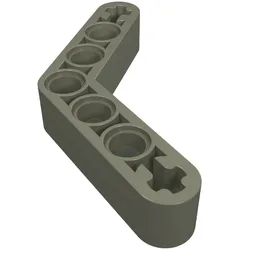 Technic Beam 1 x 7 Bent (4 - 4) Thick / Dark Gray