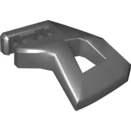 Technic Panel RC Car Flexible Bumper Right / Pearl Dark Gray
