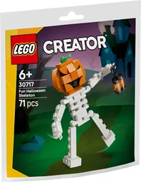 Fun Halloween Skeleton paper bag