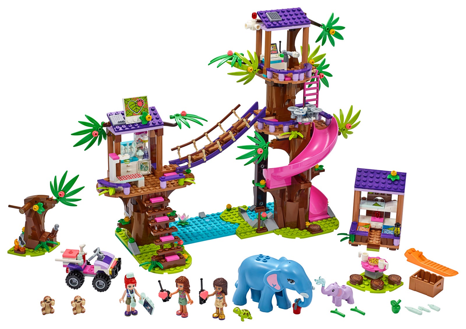 Lego Jungle Rescue Base