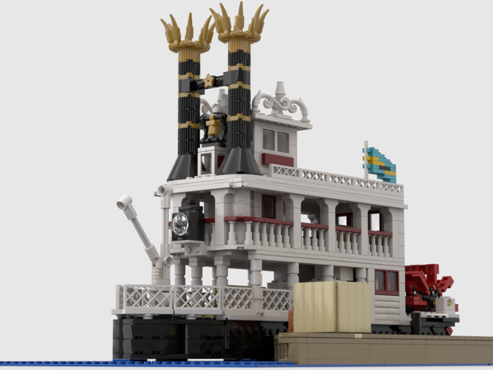 Lego Mark Twain River Boat