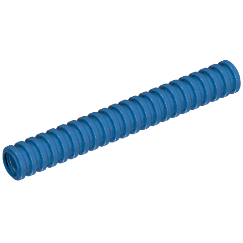Lego Hose, Ribbed 7mm D. 7L / 5.6cm / Blue