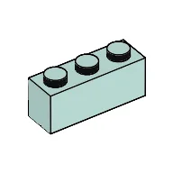 Brick 1 x 3 / Aqua