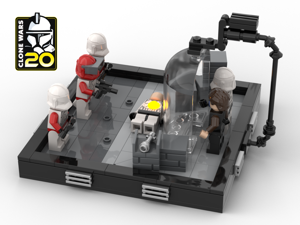 Lego Fives' Death - clone wars