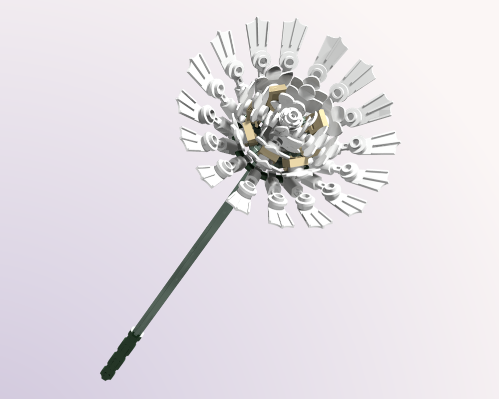 Lego Stokes' Aster - White