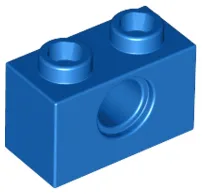 Technic Brick 1 x 2 [1 Pin Hole]