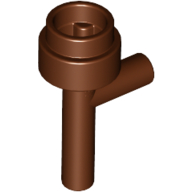 Lego Weapon Gun / Torch (Space) [No Grooves] / Reddish Brown