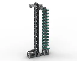 Conveyor with Cheese Spiral