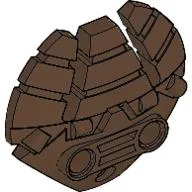 Large Figure Shield 5 x 5 with Triple Blasters / Brown