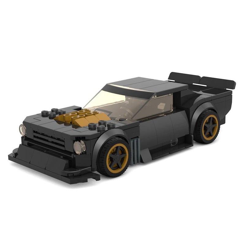 Lego American Muscle Car No1 in 8 stud wide