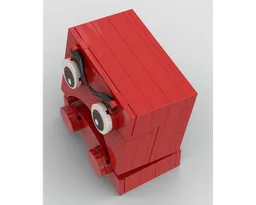 Angry 2x2 Brick