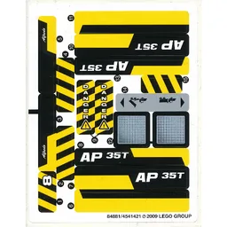 Sticker Sheet for Set 8264-1 / [No Color/Any Color]