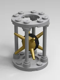 Hedgehog in the cage puzzle - micro model