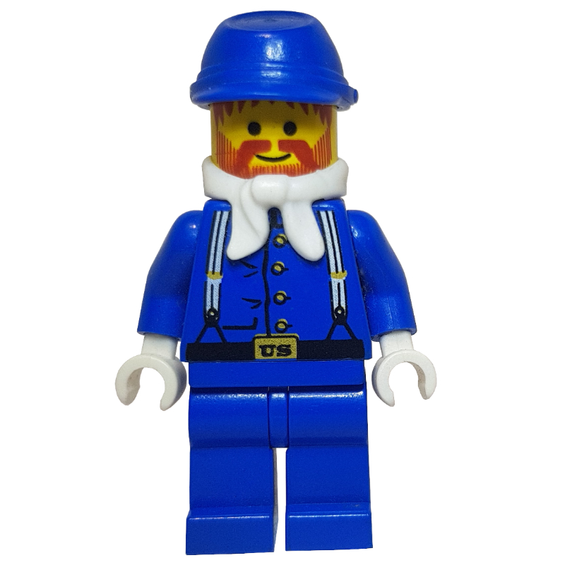 Lego Cavalry Soldier - White Handkerchief