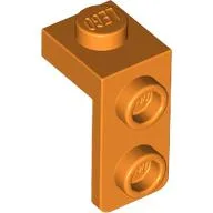 Bracket 1 x 1 - 1 x 2 / Orange