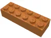 Brick 2 x 6 / Medium Nougat