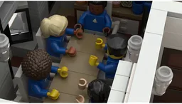 LEGO® Pear Store Modular Building