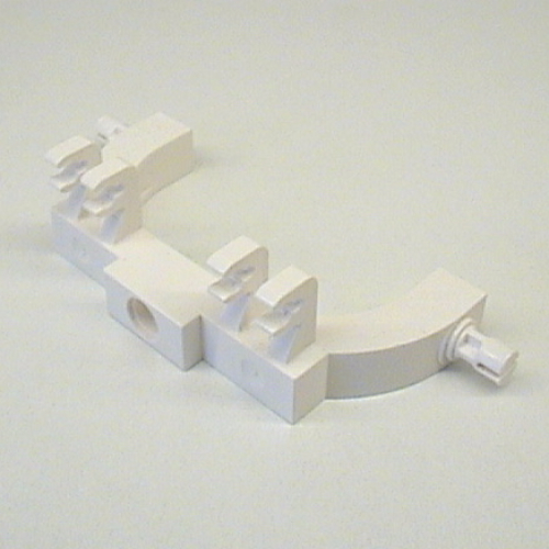 Lego Belville, Animal / Creature Accessory, Horse Wagon Hitch / White