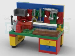 Animal Crossing DIY Lego Workbench