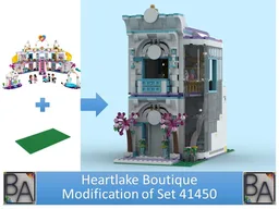 Heartlake Boutique - Modification of Set 41450