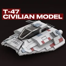 Civilian T-47 Airspeeder