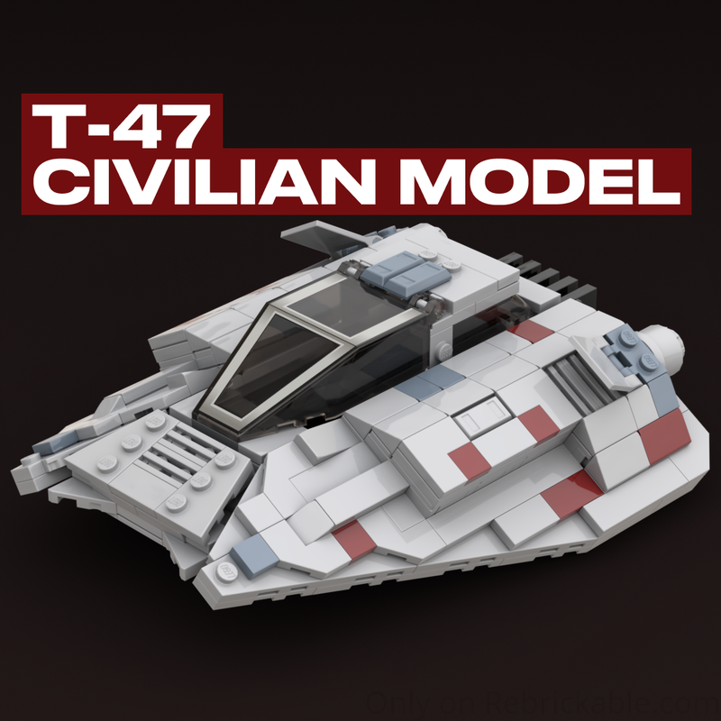 Lego Civilian T-47 Airspeeder