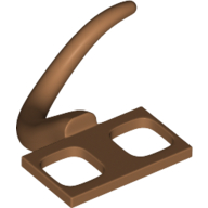 Lego Minifig Hipwear Tail, Mouse / Medium Nougat