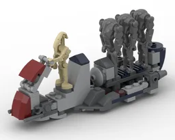 Droid Transport + Speeder 75372 Alternate Build