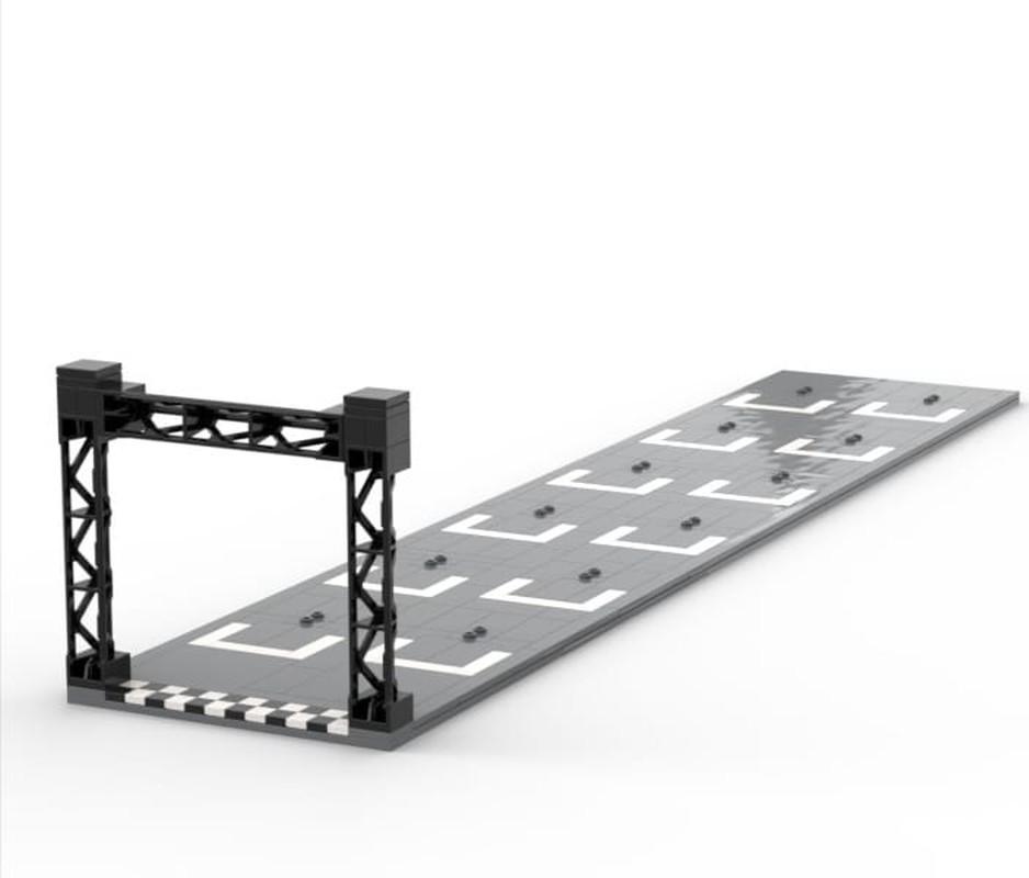Lego Collectible F1 cars Display Track