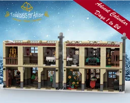 An Advent Calendar Town House