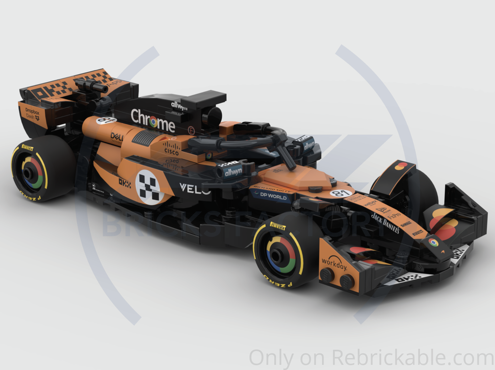 Lego F1 McLaren MCL39 Monaco
