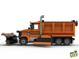 Canadian spreader plow