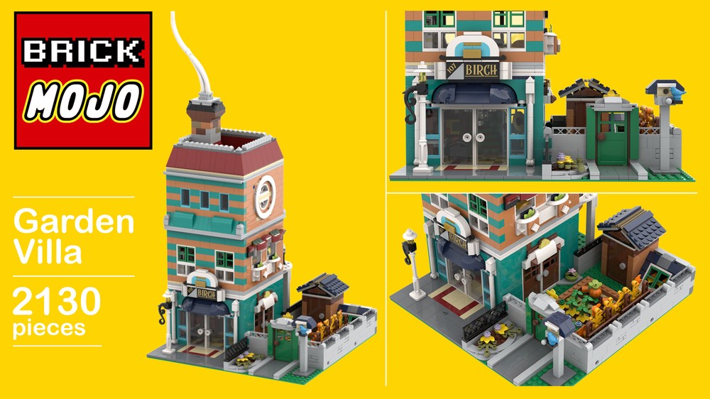 Lego Garden Villa
