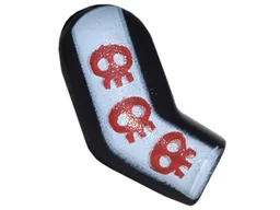 Arm, Right with White Vertical Stripe and 3 Red Creatures Pattern