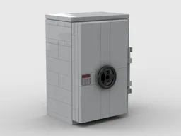 Minifig-Scale Gun Safe