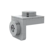 Upscaled 1x1 Upwards Facing Bracket