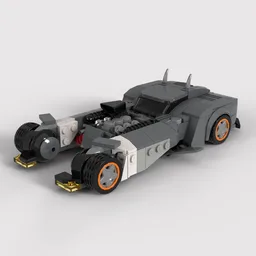 White Knight Batmobile