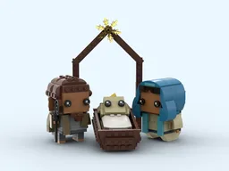 Nativity Scene - Joseph, Mary and Baby Jesus