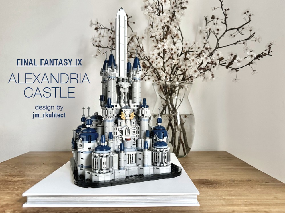 Lego Final Fantasy IX Alexandria Castle
