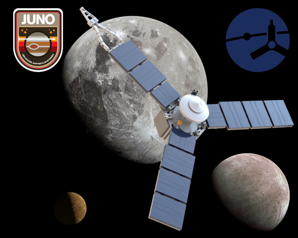 Lego Juno Spacecraft