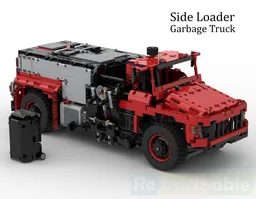 Side Loader Garbage Truck (42082 Alternate)