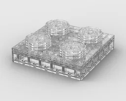 Upscaled 2x2 trans-plate