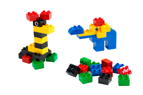Lego Brick Bucket, Small (Explore)