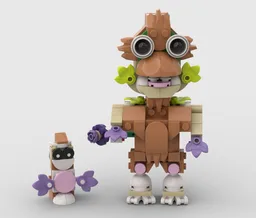 Monkey and the baby