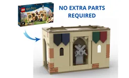76395 Hogwarts: Alcove With Statue