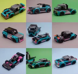 60406 Race Car Rebuild Models