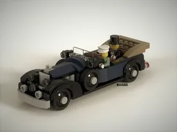 Vintage luxury convertible